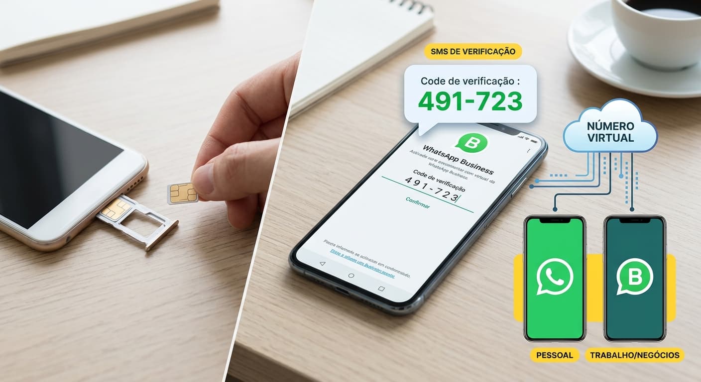 Número virtual para WhatsApp: como criar uma conta sem usar o seu chip