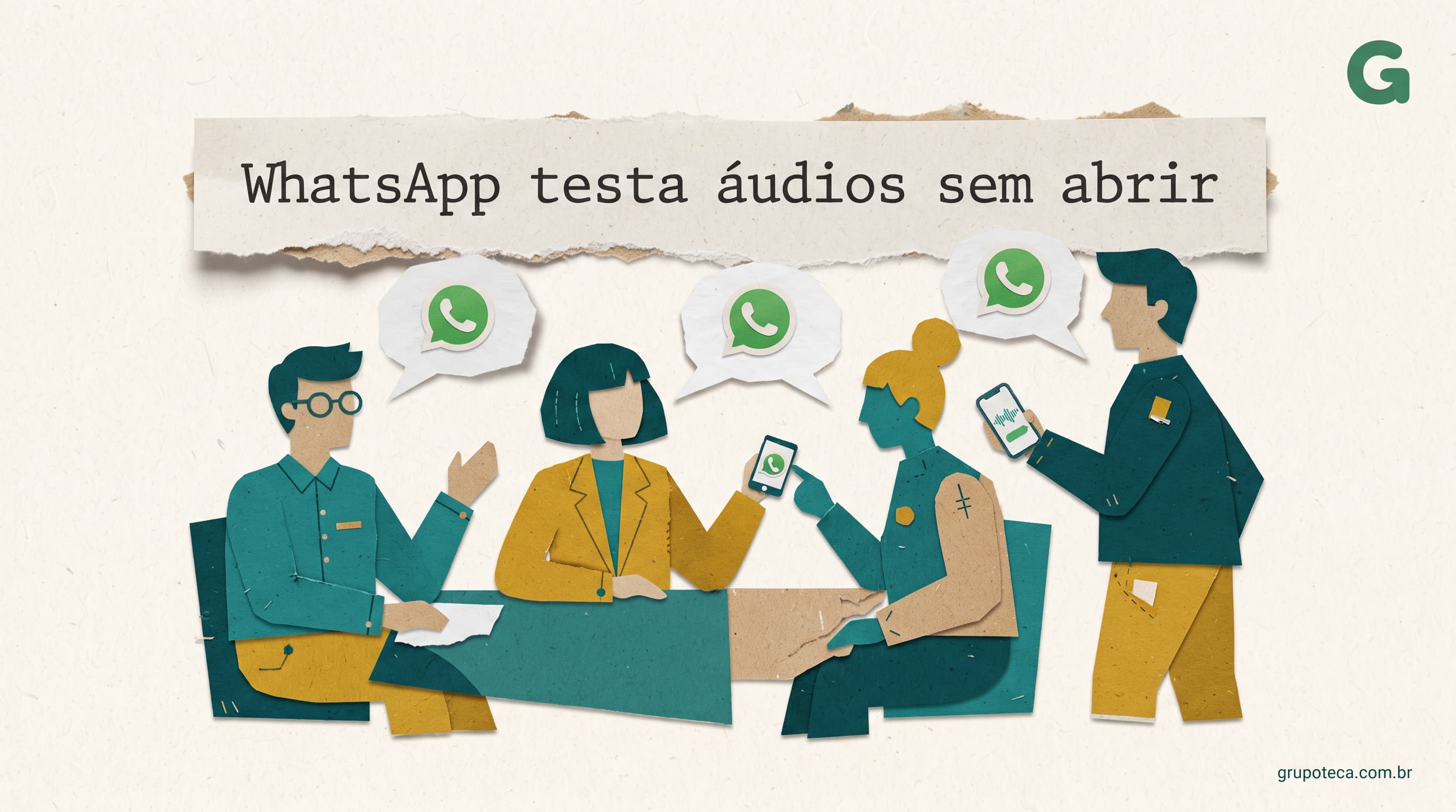 WhatsApp testa widget para gravar áudio sem abrir o aplicativo